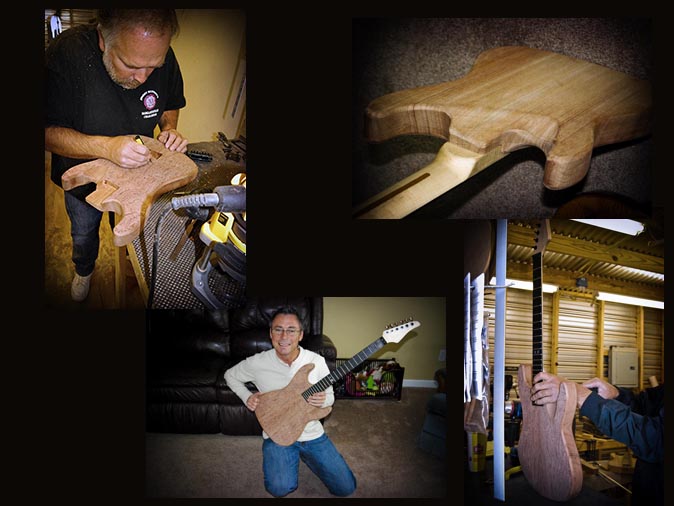 randy holbrook guitar build 1